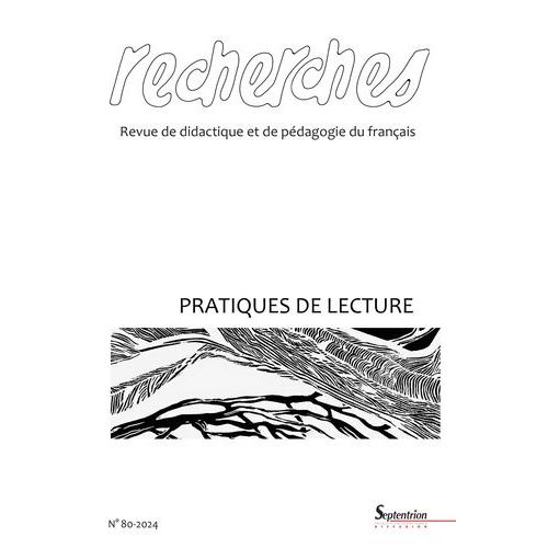 Pratiques De Lecture - Recherches, N 80/ 1er Semestre 2024   de Collectif 