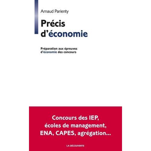Prcis D'conomie  