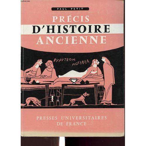 Precis D Histoire Ancienne   de PAUL PETIT  Format Poche 