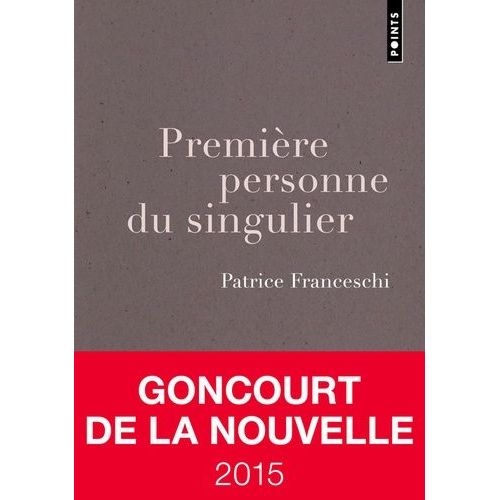 Premire Personne Du Singulier    Format Grand Format 