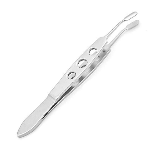 Premium En Acier Inoxydable Meibomian Gland Expressor Professional Forceps Pinces  Paupires Pinces De Massage Des Paupires Pour Les Yeux Secs, Outils De Pince  piler De Haute Prcision (Rectangle