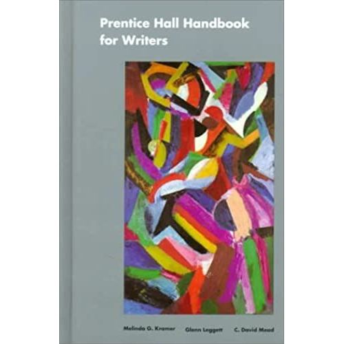 Prentice Hall Handbook For Writers (Prentice-Hall Handbook For Writers)   de unknown  Format Broch 