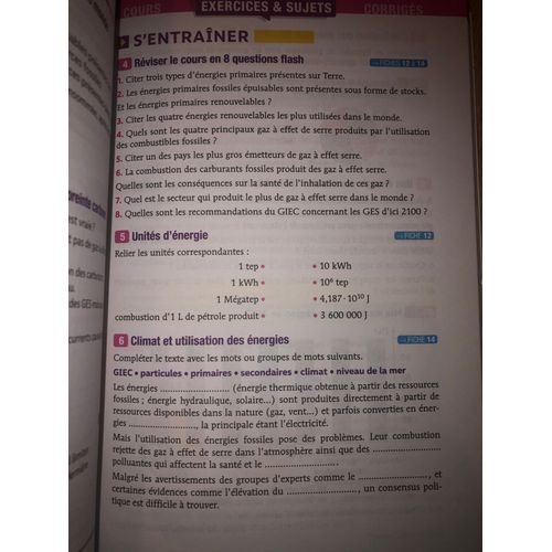 Enseignement Scientifique Tle Gnrale    Format Grand Format 
