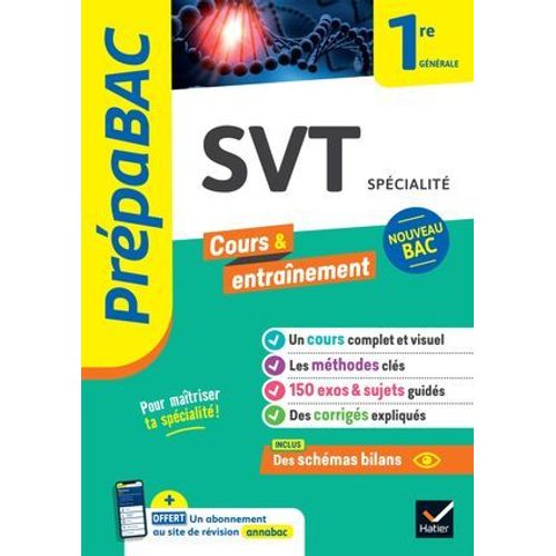 Prpabac - Svt 1re Gnrale (Spcialit)  