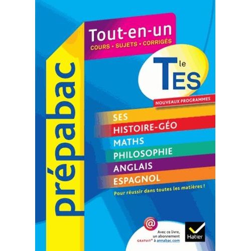 Prpabac Tout-En-Un Tle Es    Format Broch 