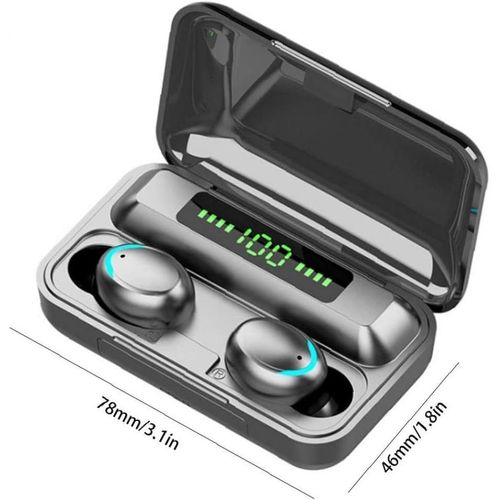 Prsentation couteurs intra auriculaires sans fil TWS F9 10