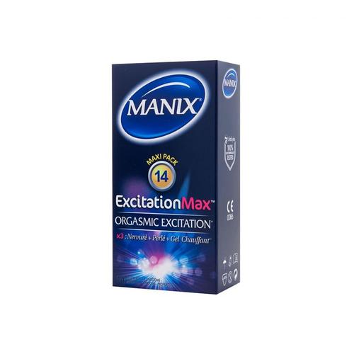 Preservatif Texture Prservatifs Manix Excitation Max X14 Manix