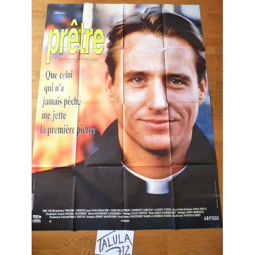 Prtre De Antonia Bird / Tom Wilkinson  - Affiche Originale De Cinma 120 X 160 Cm