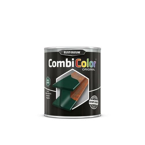 Primaire De Protection Antirouille Et Finition Combicolor Original Vert Mousse Ral 6005 Pot 750ml Rust Oleum 7337.0.75