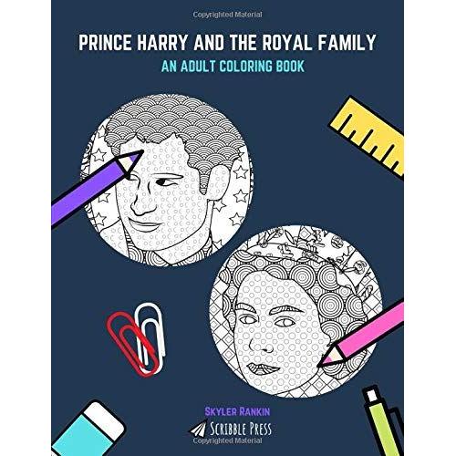 Prince Harry & The Royal Family: Prince Harry & The Royal Family - 2 Coloring Books In 1   de Rankin, Skyler  Format Broch 