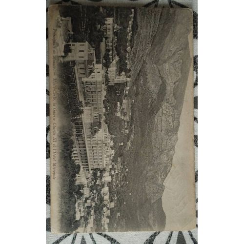Principaut De Monaco - Monte Carlo - La Galerie Charles I I I Et L Htel Mtropole - Carte Postale Ancienne crite Au Crayon Papier