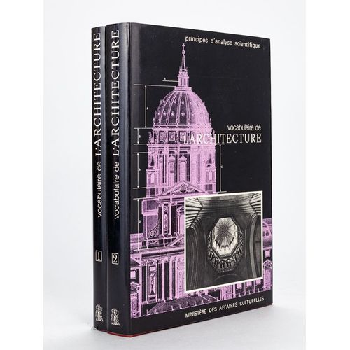 Principes D'analyse Scientifique. Architecture. Mthode Et Vocabulaire (2 Tomes - Complet)   de Perouse De Montclos 