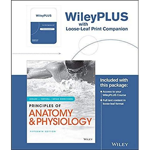 Principles Of Anatomy And Physiology, 15e Wileyplus Registration Card + Loose-Leaf Print Companion   de unknown  Format Broch 