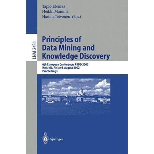 Principles Of Data Mining And Knowledge Discovery   de Collectif  Format Broch 