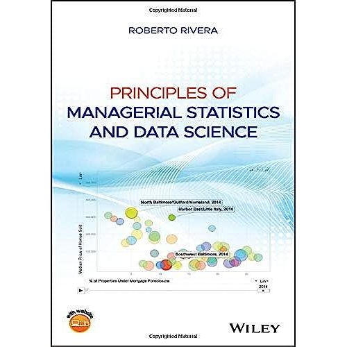 Principles Of Managerial Statistics And Data Science    Format Reli 