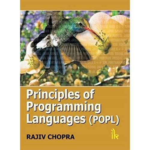 Principles Of Programming Languages (Popl)   de Rajiv Chopra  Format Broch 