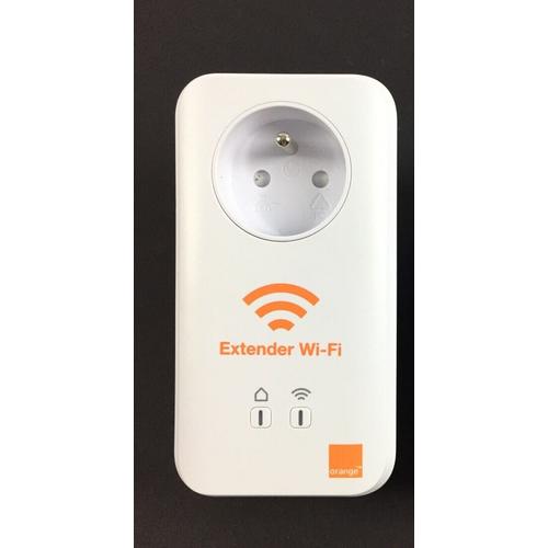 Prise Cpl Rpteur wifi Extender Wifi 500 Mbits/s ( trs bon tat) + cble rj45