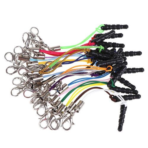 Prise De Tlphone Pendentif Anti-Poussire Avec Bouton  Homard, 10 Pices