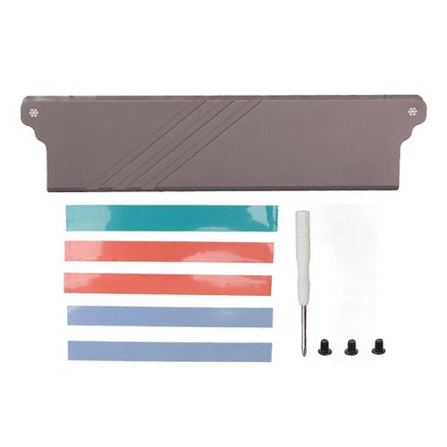 Prise en charge du dissipateur thermique SSD DDR2 3 4 RAM 1 :1 Refroidisseur SSD  alignement prcis avec coque en alliage d'aluminium MG