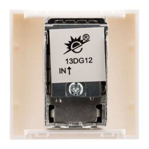 Prise Tv Module Large - Blanc