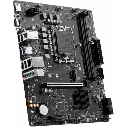 Pro H610M-E Ddr4 Carte Mre,Micro-Atx-Pour Processeur Intel De 14E,13E Et 12E Gn.,Lga 1700-Ddr4 Memory Boost 3200Mhz/Max,Pcie 4.0 X16,M.2 Gen3