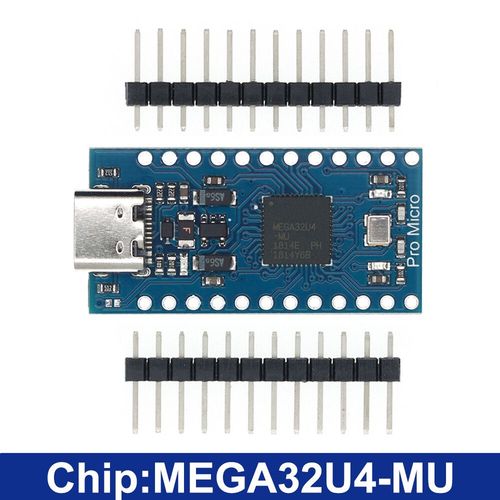 Pro Micro ATMEGA32U4 5V/16MHZ module avec le chargeur de dmarrage pour arduino MINI USB/Micro USB avec en-tte  2 ranges de broches pour arduino - Type TYPE-C USB 3-6V