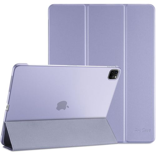 Procase Coque Pour Ipad Air 13 Pouces (M3) 2025/(M2) 2024, Ipad Pro 12.9 Pouces 6me 2022/5me 2021/4me 2020/3me 2018 Gnration, Nouvel tui Amlior, Housse De Protection Anti-Chute -Violet Clair