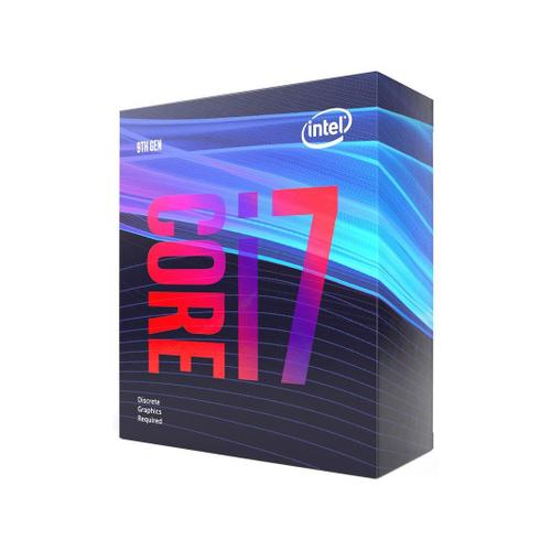Processeur d'ordinateur de bureau Intel Core i7 9e generation - Core i7-9700F Coffee Lake 8 coeurs 3,0 GHz (4,7 GHz Turbo) LGA 1151 (serie 300) 65 W sans carte graphique