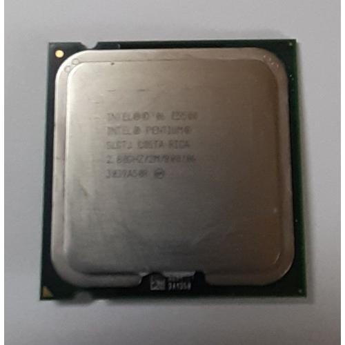 Processeur Intel Pentium Dual Core E5500 2.80Ghz/2Mo/800MHz. Socket du processeur : LGA775.