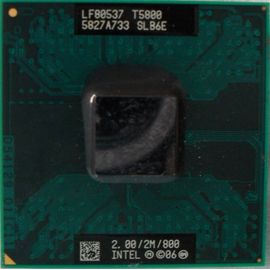Processeur ( mobile ) - Intel Core 2 Duo T5800 / 2,00 GHz ( FSB 800 MHz ...