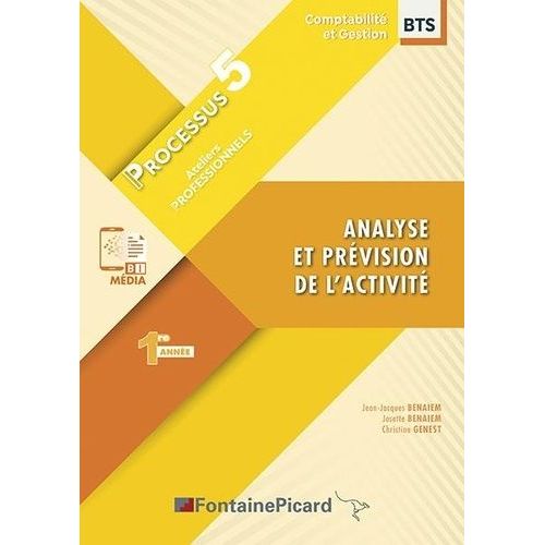 Analyse Et Prvision De L'activit Processus 5 Bts Cg 1re Anne    Format Grand Format 