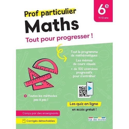 Maths 6e - Tout Pour Progresser !   de Cronier Aurlie  Format Beau livre 