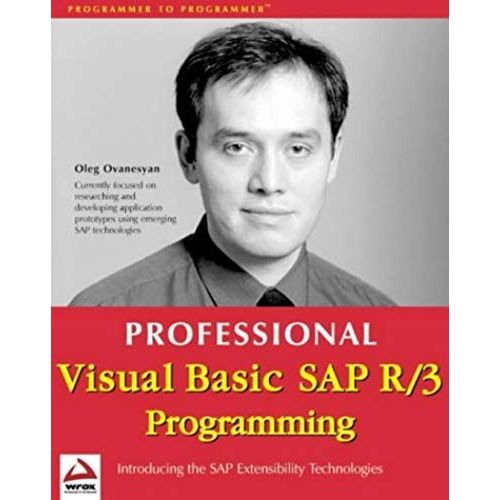 Professional Vb Sap R/3 Programming   de Ovanesyan, Oleg  Format Broch 