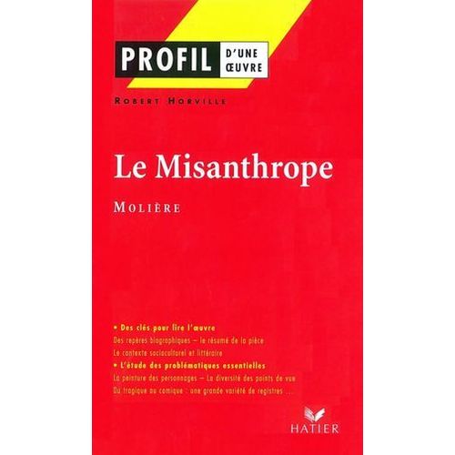 Profil - Molire : Le Misanthrope  