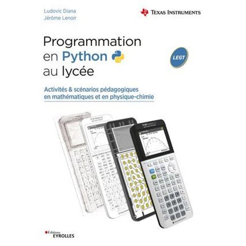 Programmation En Python Au Lyce  