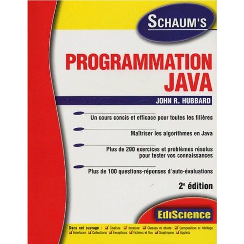 Programmation Java    Format Grand Format 