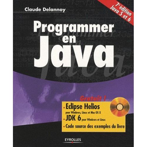 Programmer En Java (1 Cd-Rom)    Format Broch 
