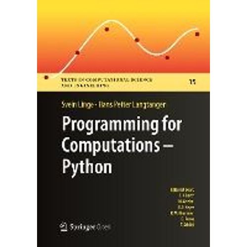 Programming For Computations - Python    Format Broch 