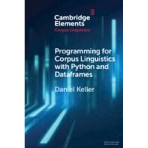 Programming For Corpus Linguistics With Python And Dataframes    Format Broch 