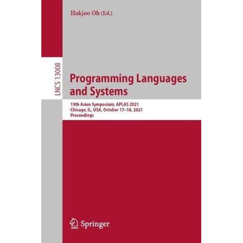 Programming Languages And Systems    Format Broch 