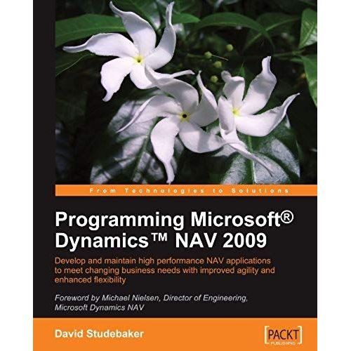 Programming Microsoft Dynamics Nav 2009    Format Broch 