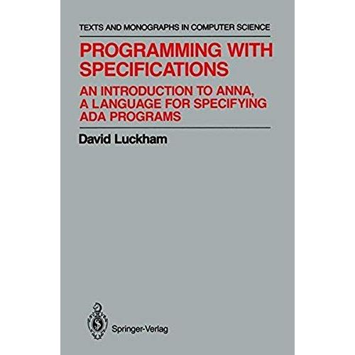 Programming With Specifications    Format Broch 