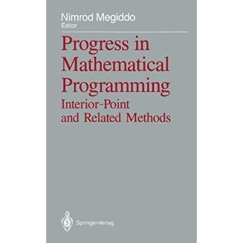 Progress In Mathematical Programming   