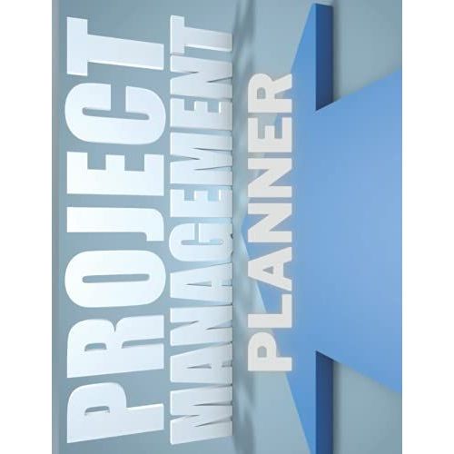Project Management Planner: Project Manager Assistant Planner, High Impact Cover Art, Record Keeping Book, Diary, Journal, Ledger, Log Book, Notebook For Work.   de Press, Creative Business  Format Broch 