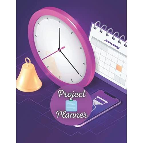 Project Planner Notebook Project Management Planner Notebook With Checklist For Men Women Gantt Chart Planner Project Manager Notebook With For Work Notebook With 130 Pages Cover Matte Format Broche 2639973603 L NOPAD 