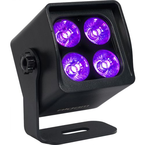 Projecteur PAR sur Batterie 4 LED 4W RGB+WW DMX IP65 - Algam Lighting LAL EVENTPAR44-QUAD-IP