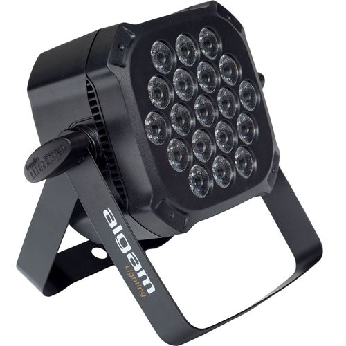 Projecteur WASH 18 LED 1W RGBB 1 LED 3W RVB Tlcommande - Algam Lighting LAL MINIPAR193FX