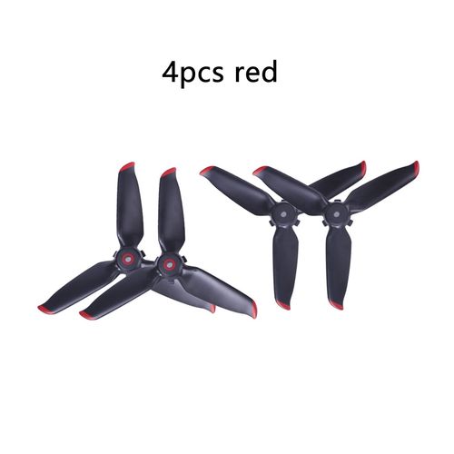 Proprit Rouge De 4pcs - Botier De Rangement D'hlice Pour Dji Fpv,  Dgagement Rapide, Rsistant Aux Chocs Et  La Poussire, Moulage Prcis, Accessoires Pour Drones Portables