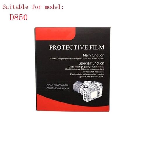 Protecteur d'cran d'appareil photo pour Nikon,Film de protection en verre tremp pour D3300 D3400 D7000 D7100 D7200 D5200 D5300 D5500 - Type D850