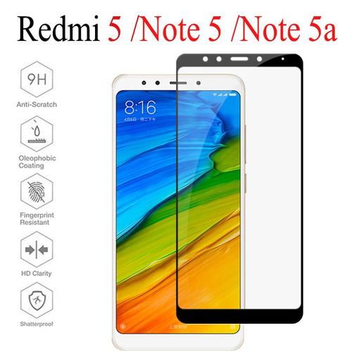 Protecteur D'cran, En Verre Tremp Pour Xiaomi Redmi Note 5 5a Redmi Note 5pro Plus